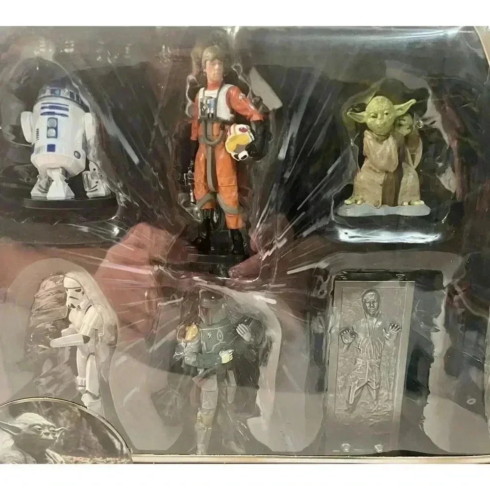 Disney Parks Star Wars Collectible The Empire Strikes Back Figure‎ Set 6 pc. New